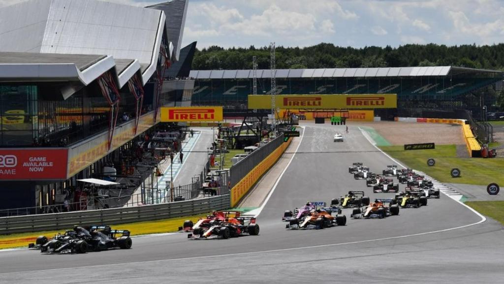 Carrera en el Gran Premio de Gran Bretaña.