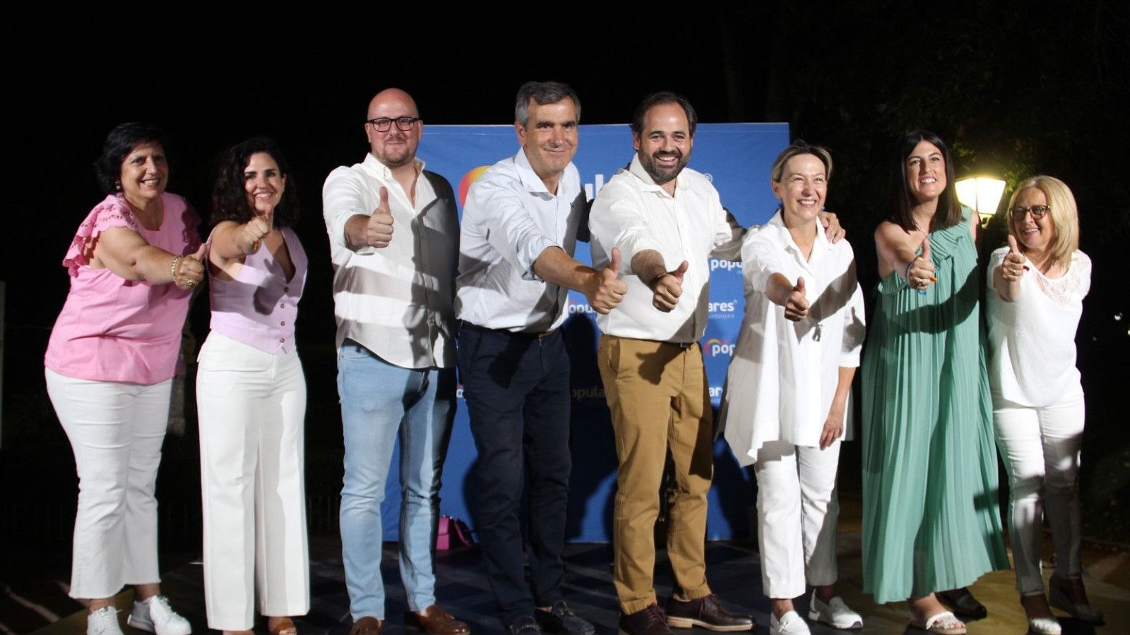 Paco Núñez ha abierto la campaña con los candidatos del PP en Guadalajara