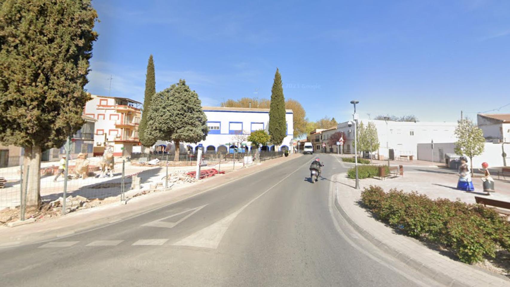 Plaza de la Constitución de Argamasilla del Alba. Foto: Google