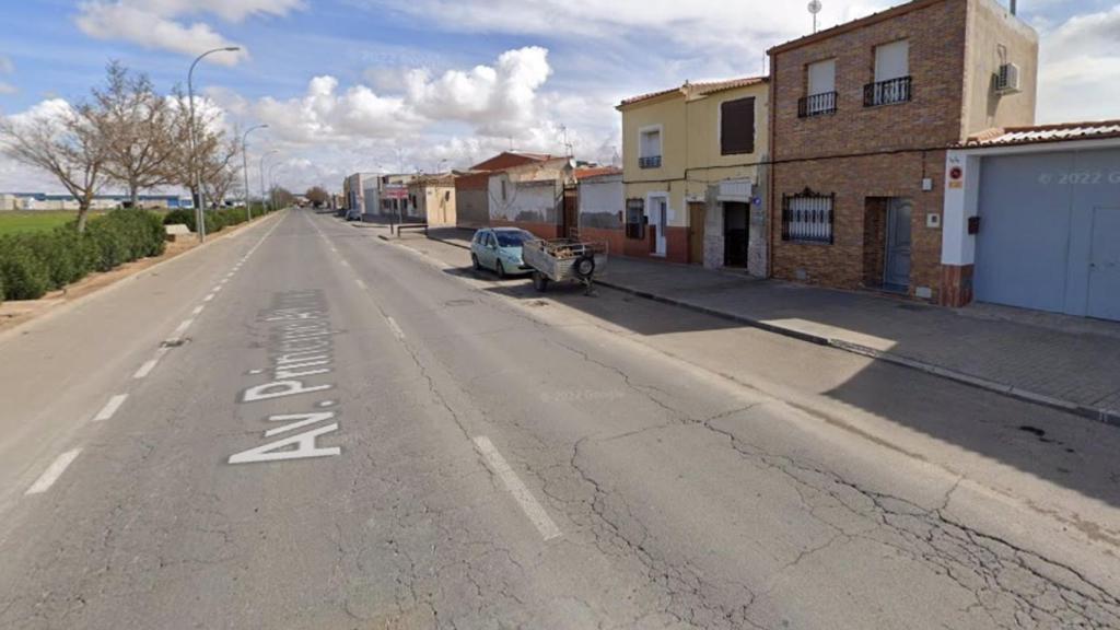 Avenida Príncipe Felipe en Tomelloso (Ciudad Real)