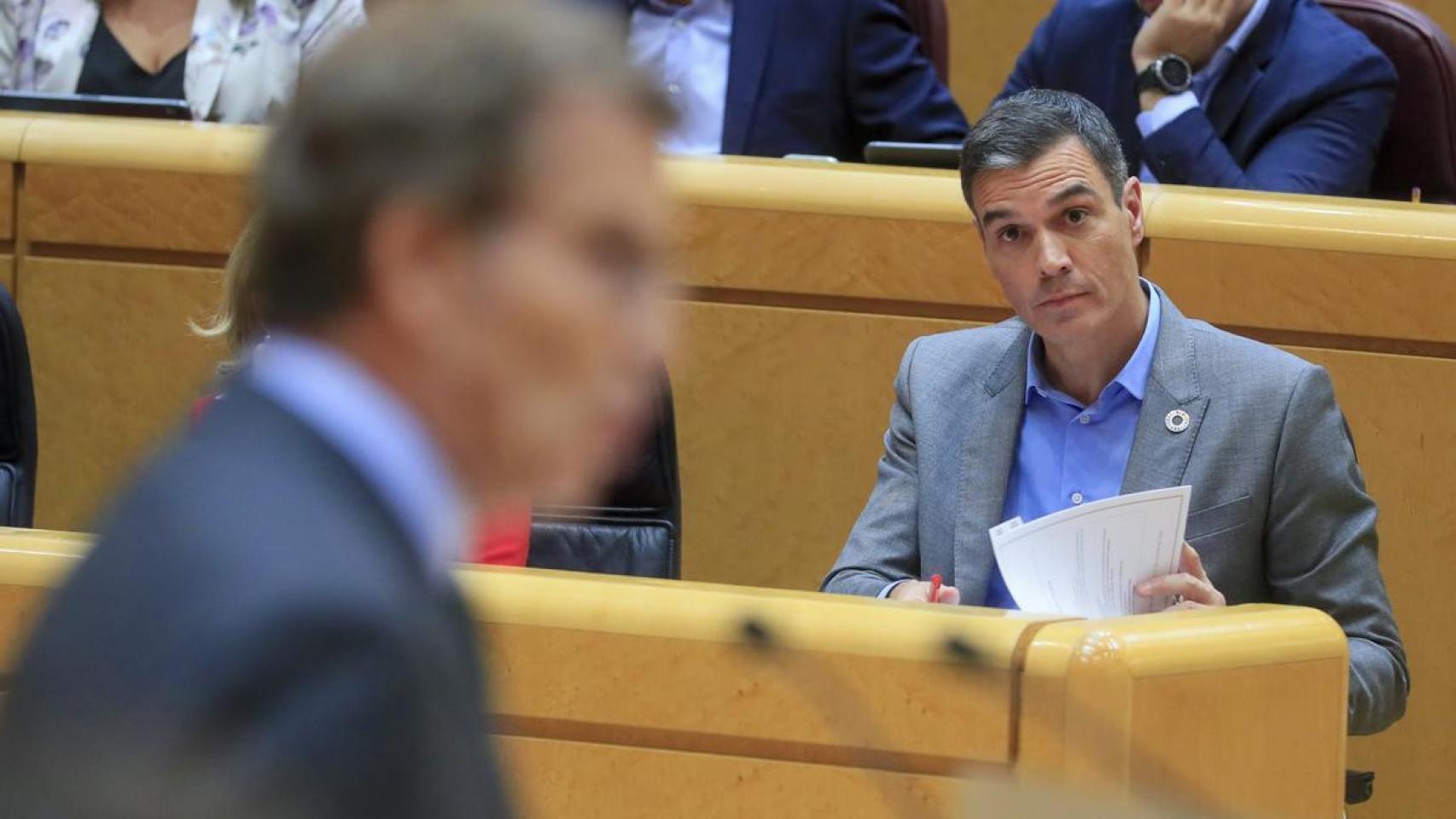 Clave de Sánchez para el cara a cara: controlar la teórica superioridad y no apabullar a Feijóo