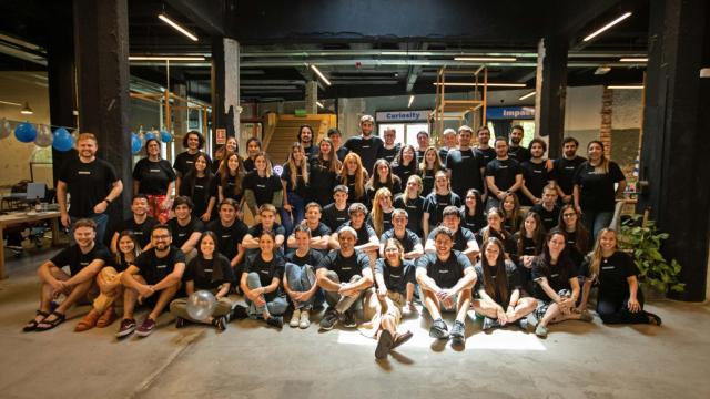 El equipo de la startup uruguaya Nocnoc.