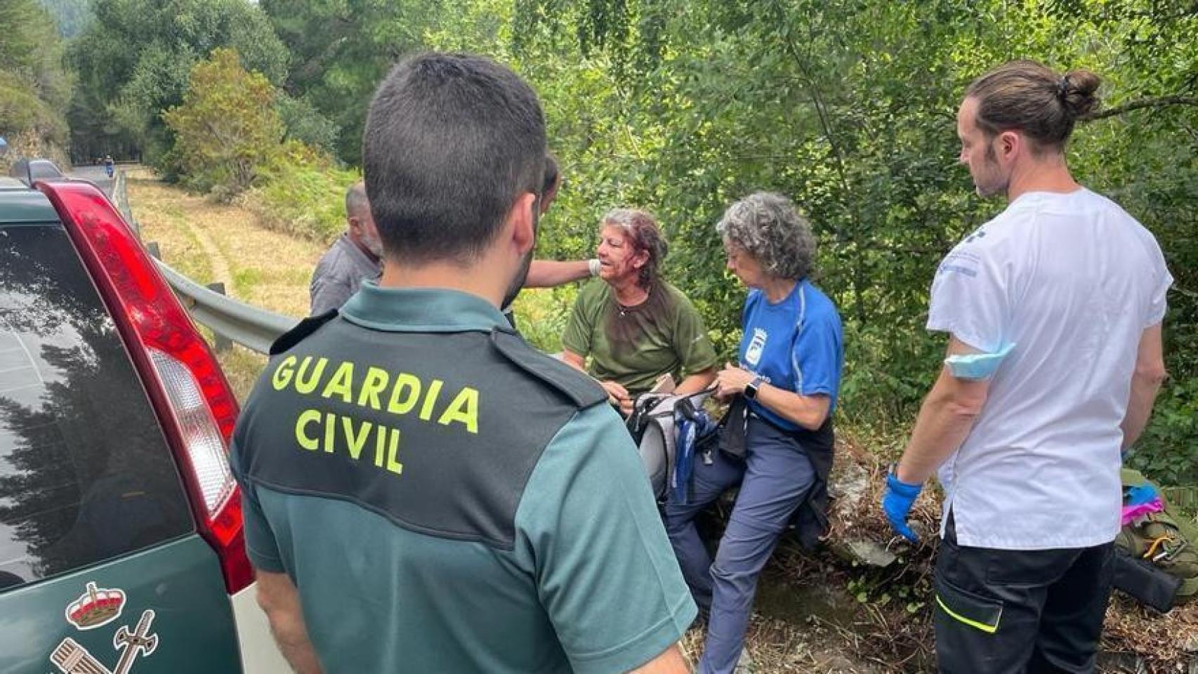 La mujer herida.