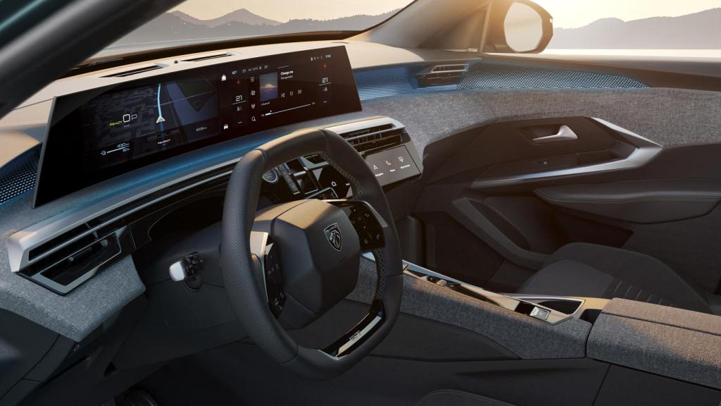 Imagen del futuro Peugeot 3008 que saldrá a la venta en torno a 2024.