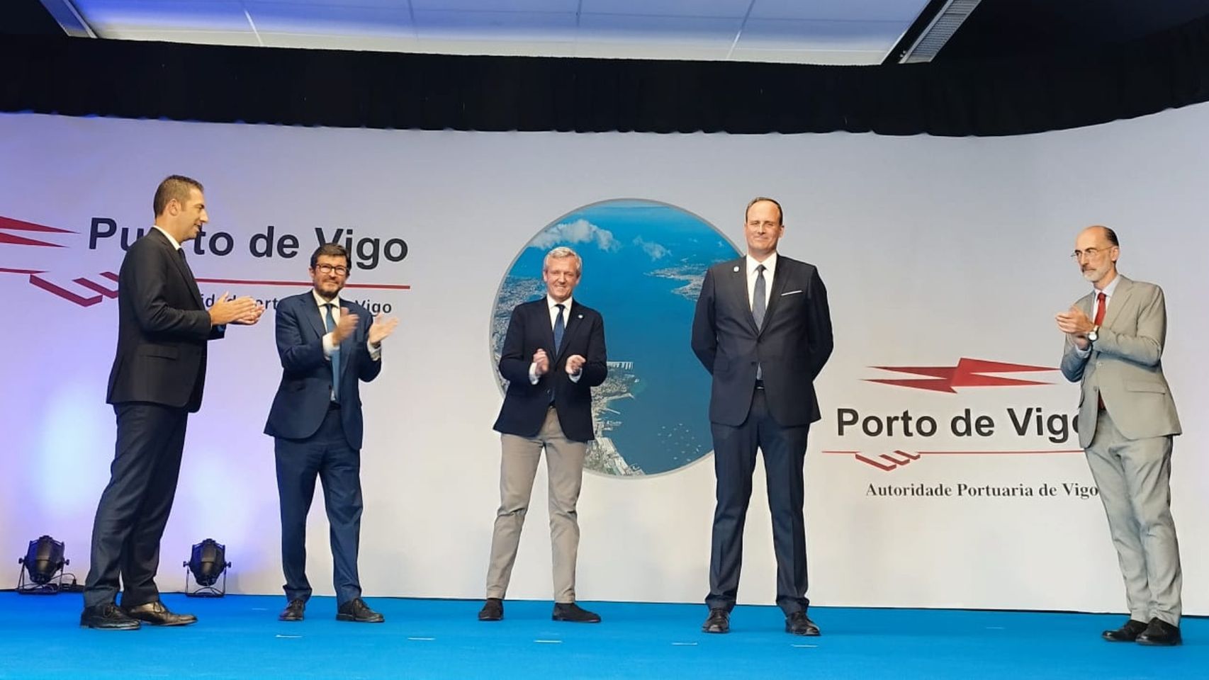 Toma de posesión de Carlos Botana como presidente de la Autoridad Portuaria de Vigo.
