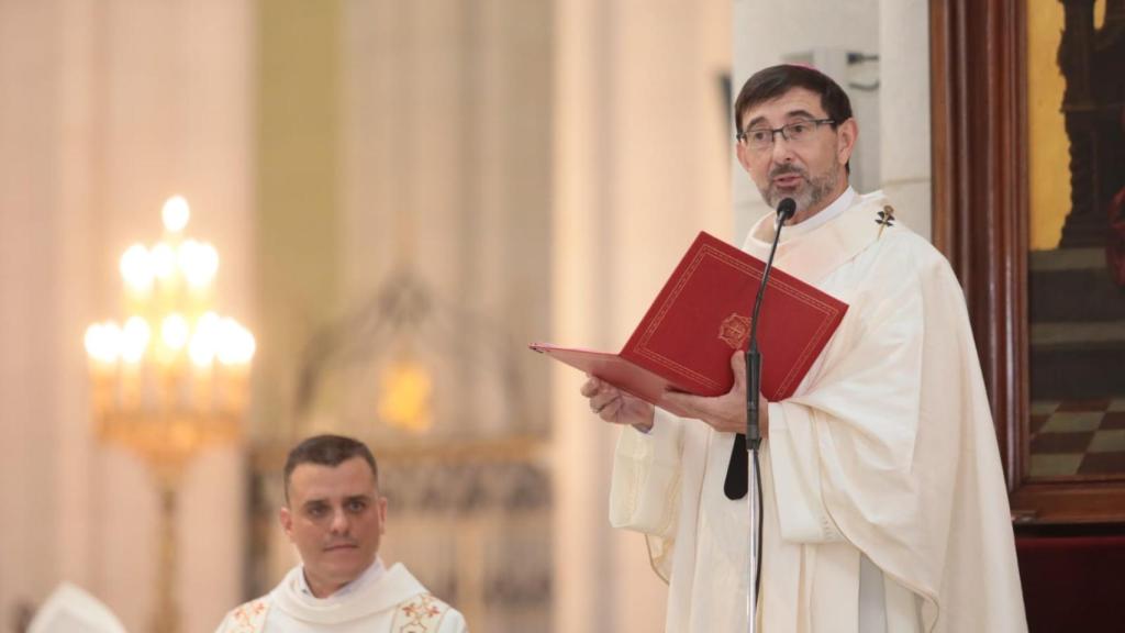 El recién nombrado arzobispo José Cobo.