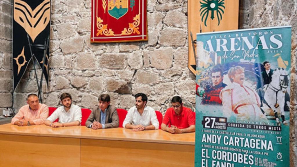 Acto de presentación dela feria taurina de Arenas de San Pedro