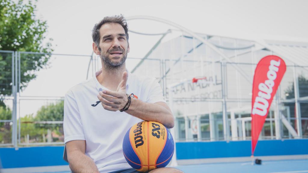 José Manuel Calderón, durante la entrevista con EL ESPAÑOL
