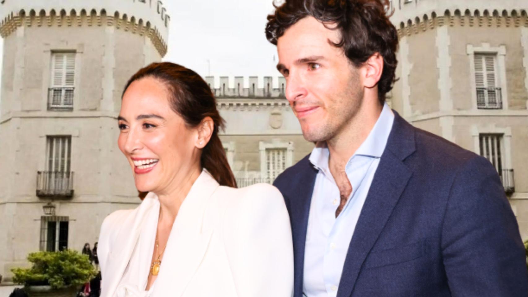 La pareja, en un montaje de JALEOS.