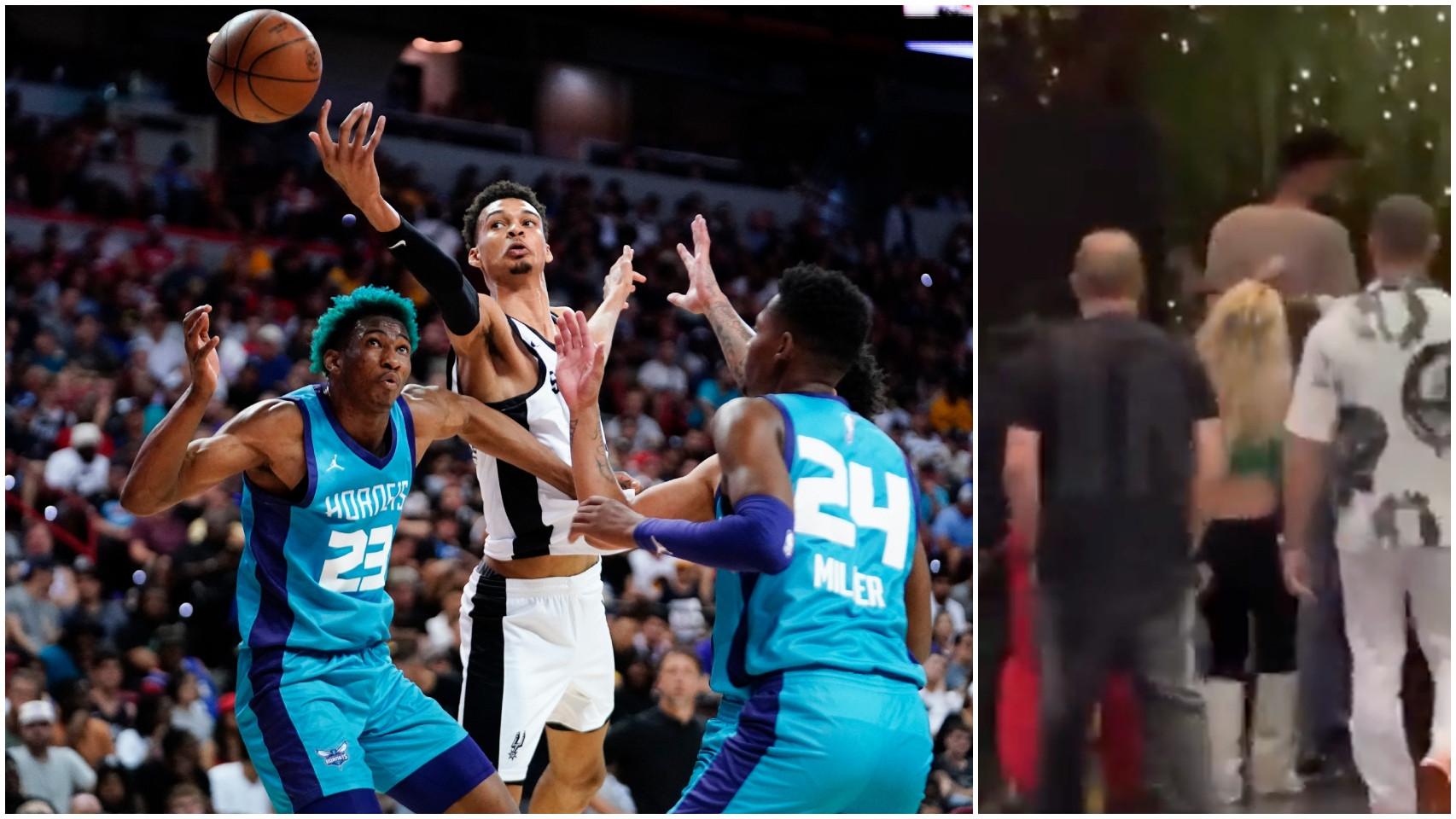 Wembanyama, su debut en la NBA y la agresión de uno de sus guardaespaldas a Britney Spears