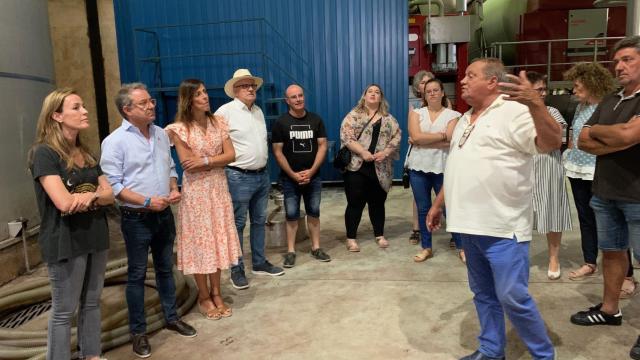 Carmen Navarro en Tarazona.