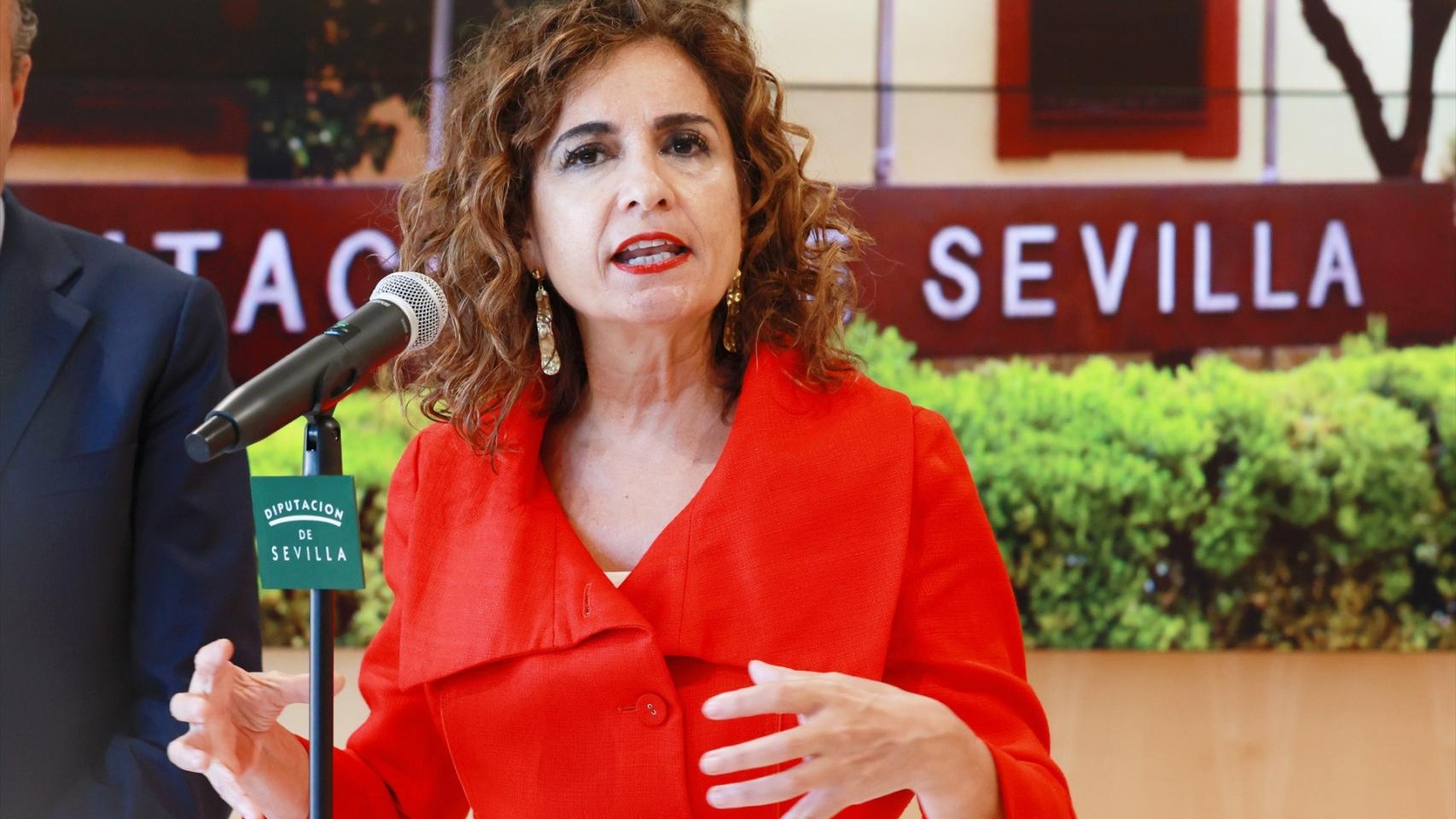 La ministra de Hacienda y Función Pública del Gobierno, María Jesús Montero.