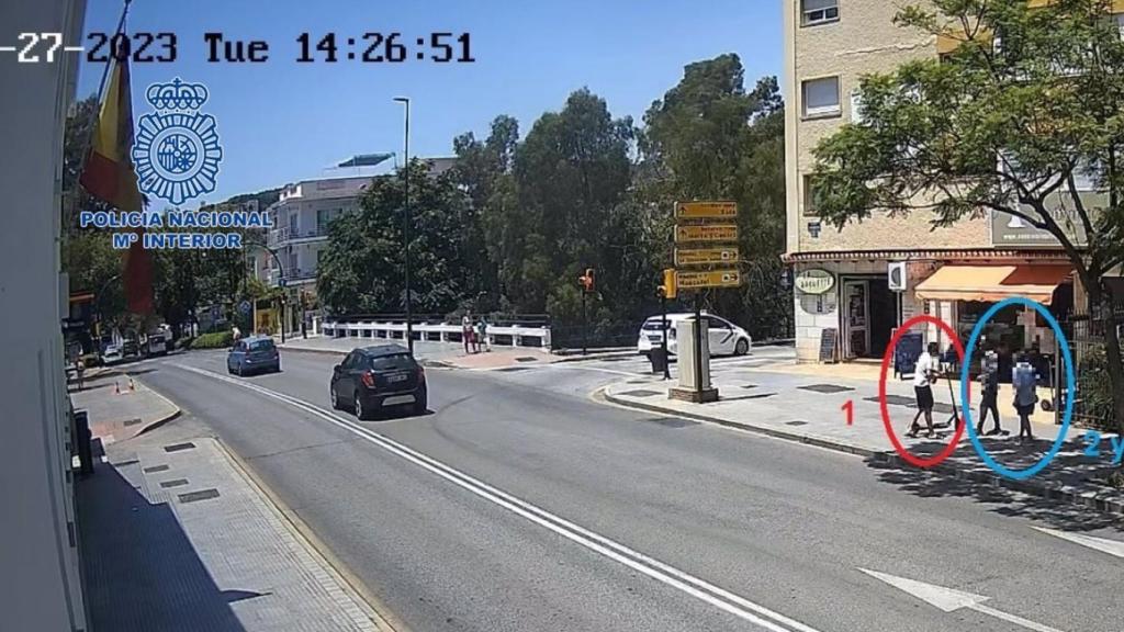 Imagen de los tres detenidos por tráfico de drogas en la zona este de Málaga.