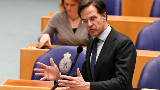 El primer ministro neerlandés, Mark Rutte.