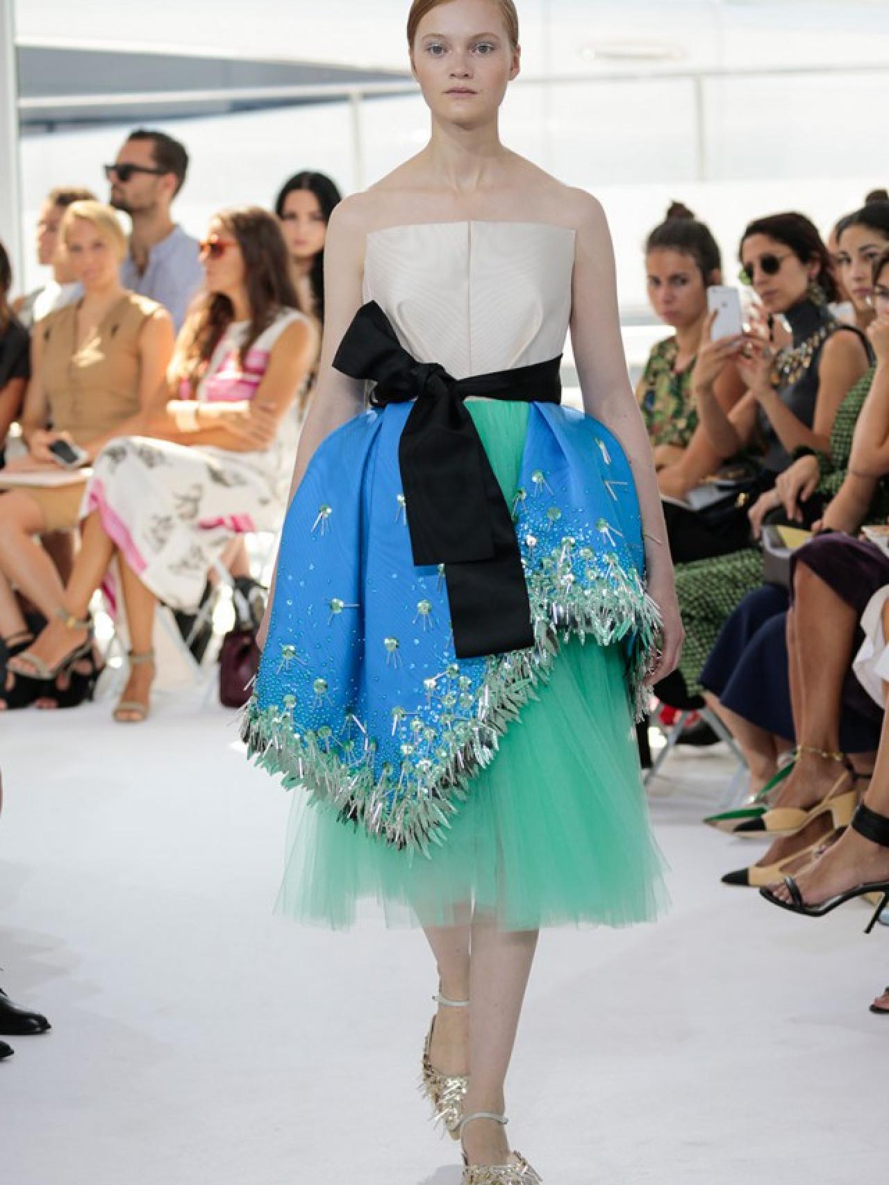 Silueta de la colección primavera/verano 2016 de Del Pozo.