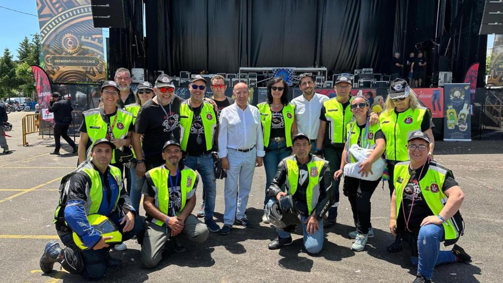 José María Barrios y Óscar Ramajo en la XXIX Concentración Internacional de Motos de Sanabria