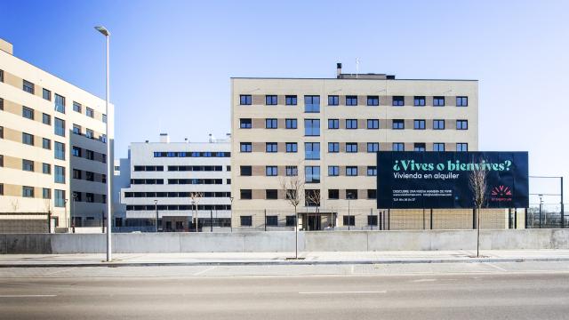 Una promoción de viviendas en alquiler en Valladolid