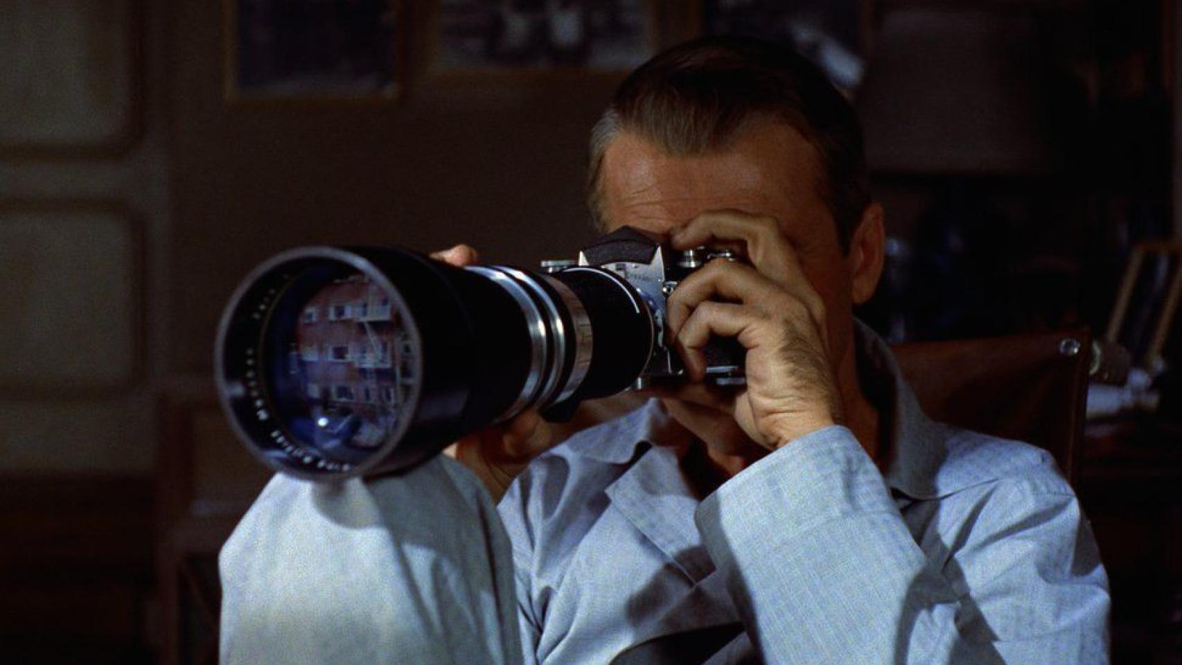 James Stewart en 'La ventana indiscreta'