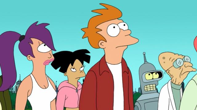 Una imagen de 'Futurama'