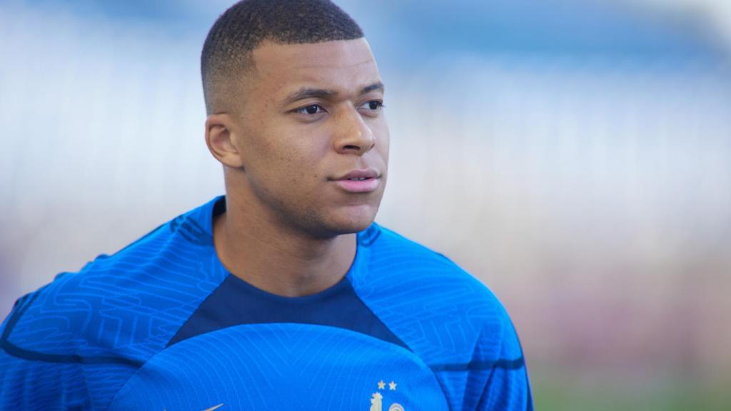 Kylian Mbappé, con la selección de Francia
