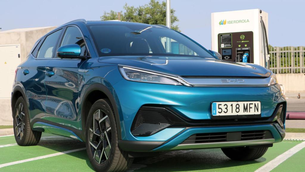Versión probada del BYD Atto 3, un SUV eléctrico de tamaño compacto.