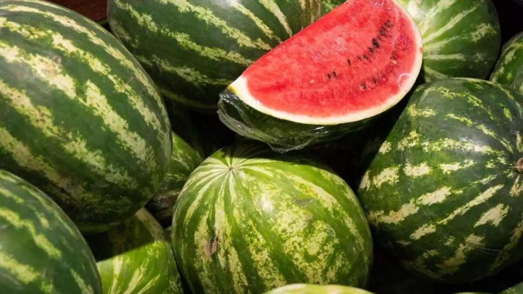 Truco definitivo para elegir la mejor sandía.
