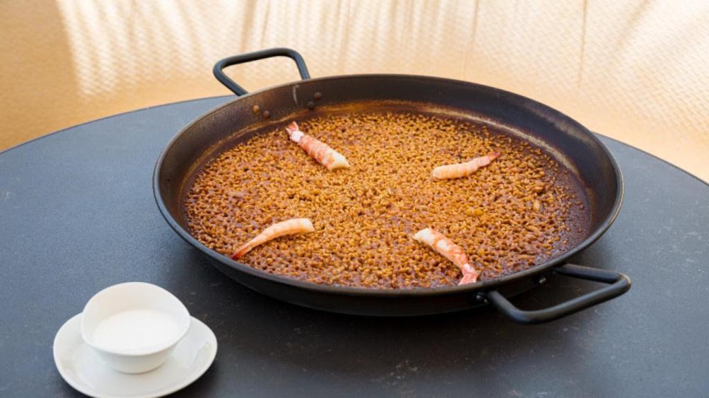 Uno de los arroces del nuevo restaurante Río Grande.