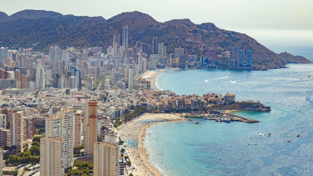 Panorámica de Benidorm, en imagen de archivo.