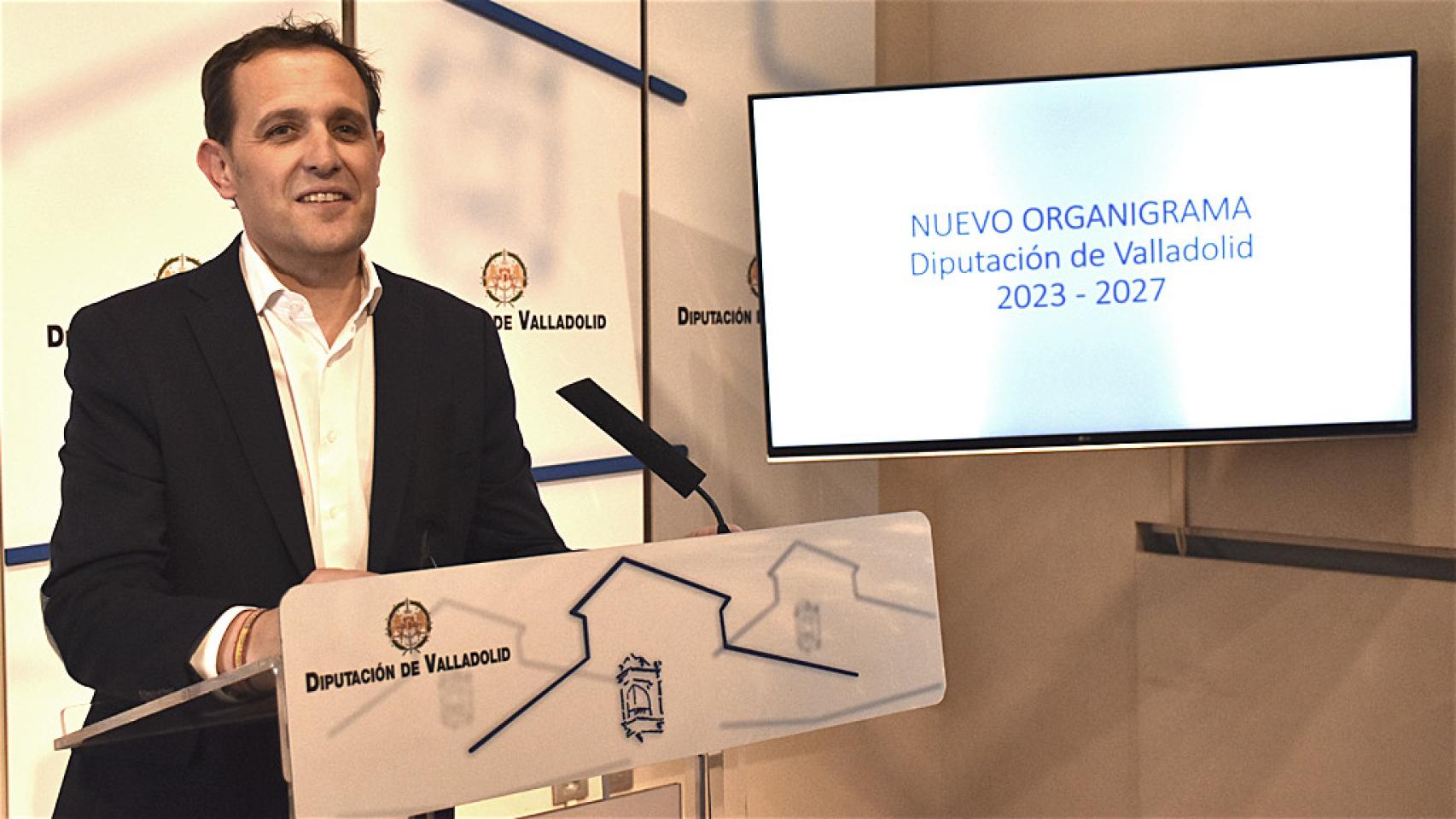Conrado Íscar, presidente de la Diputación de Valladolid