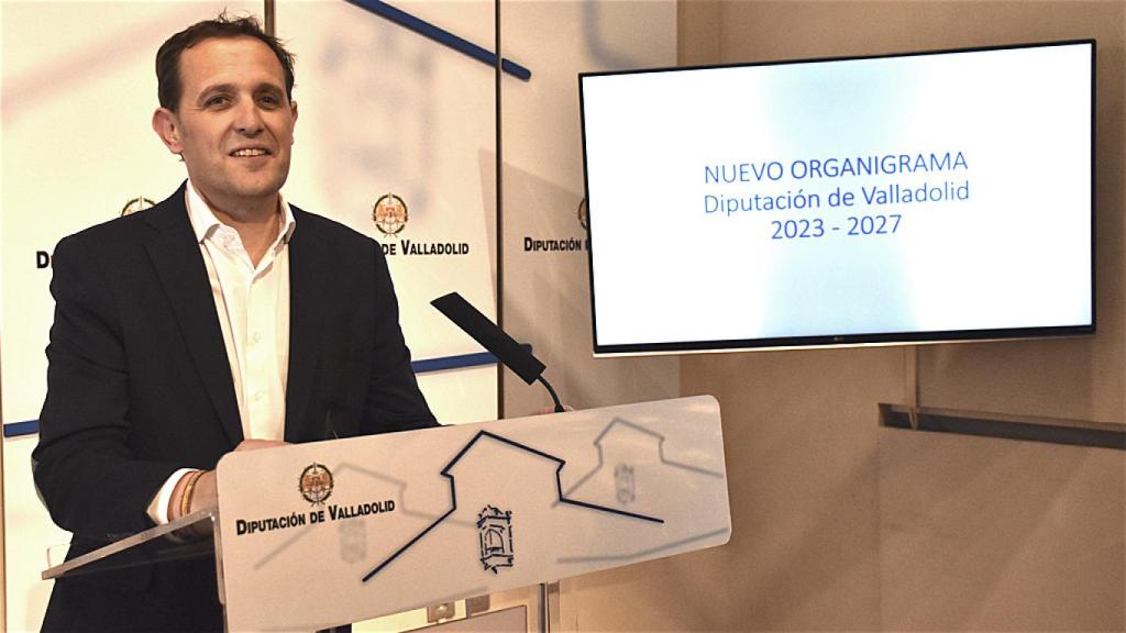 Conrado Íscar, presidente de la Diputación de Valladolid