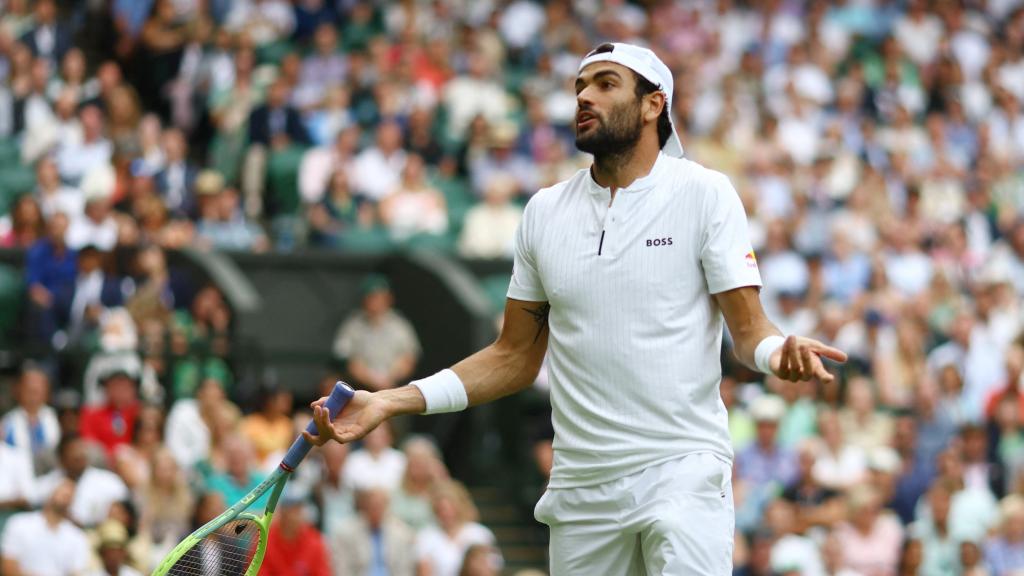 Matteo Berrettini, en Wimbledon 2023