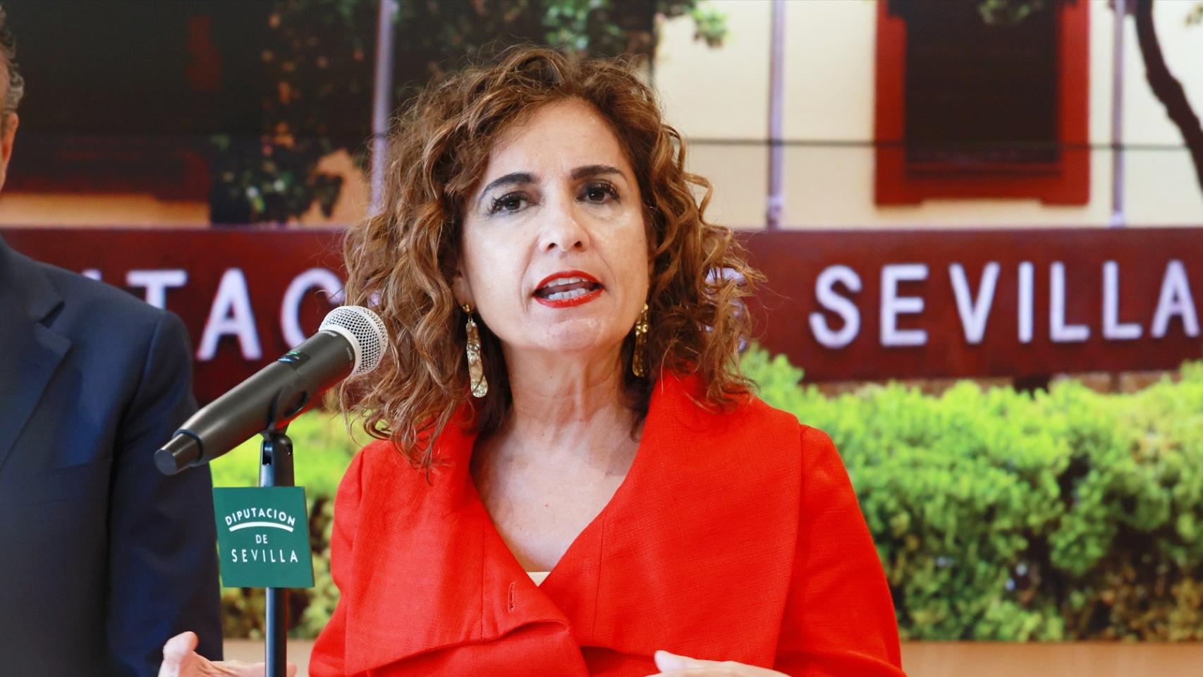 La ministra de Hacienda y Función Pública, María Jesús Montero.