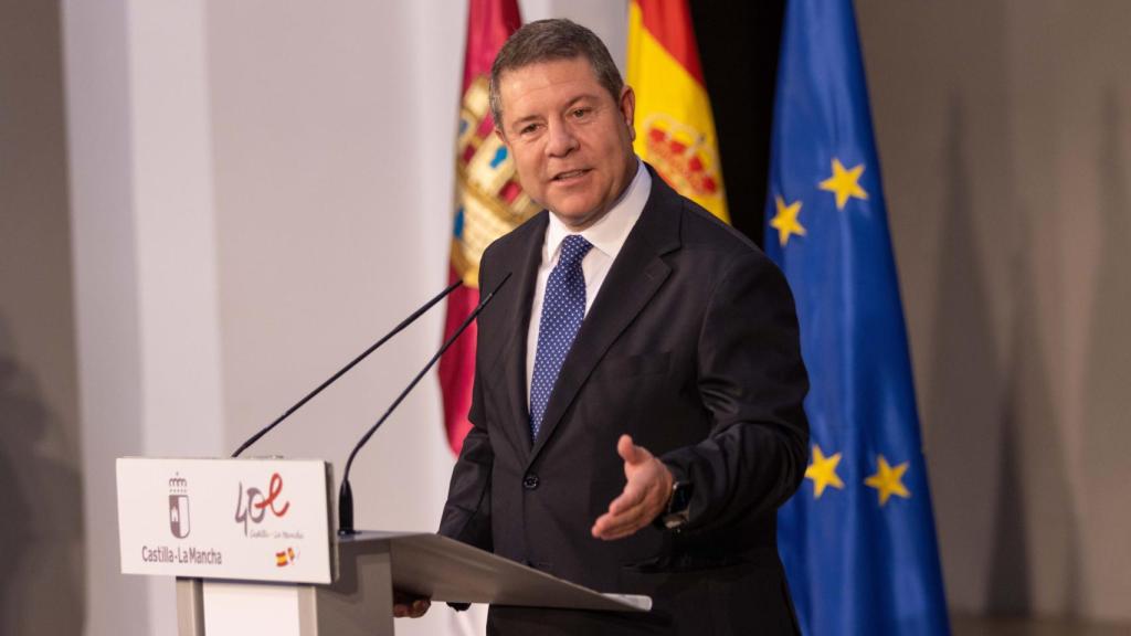 Un momento de la intervención de Page.