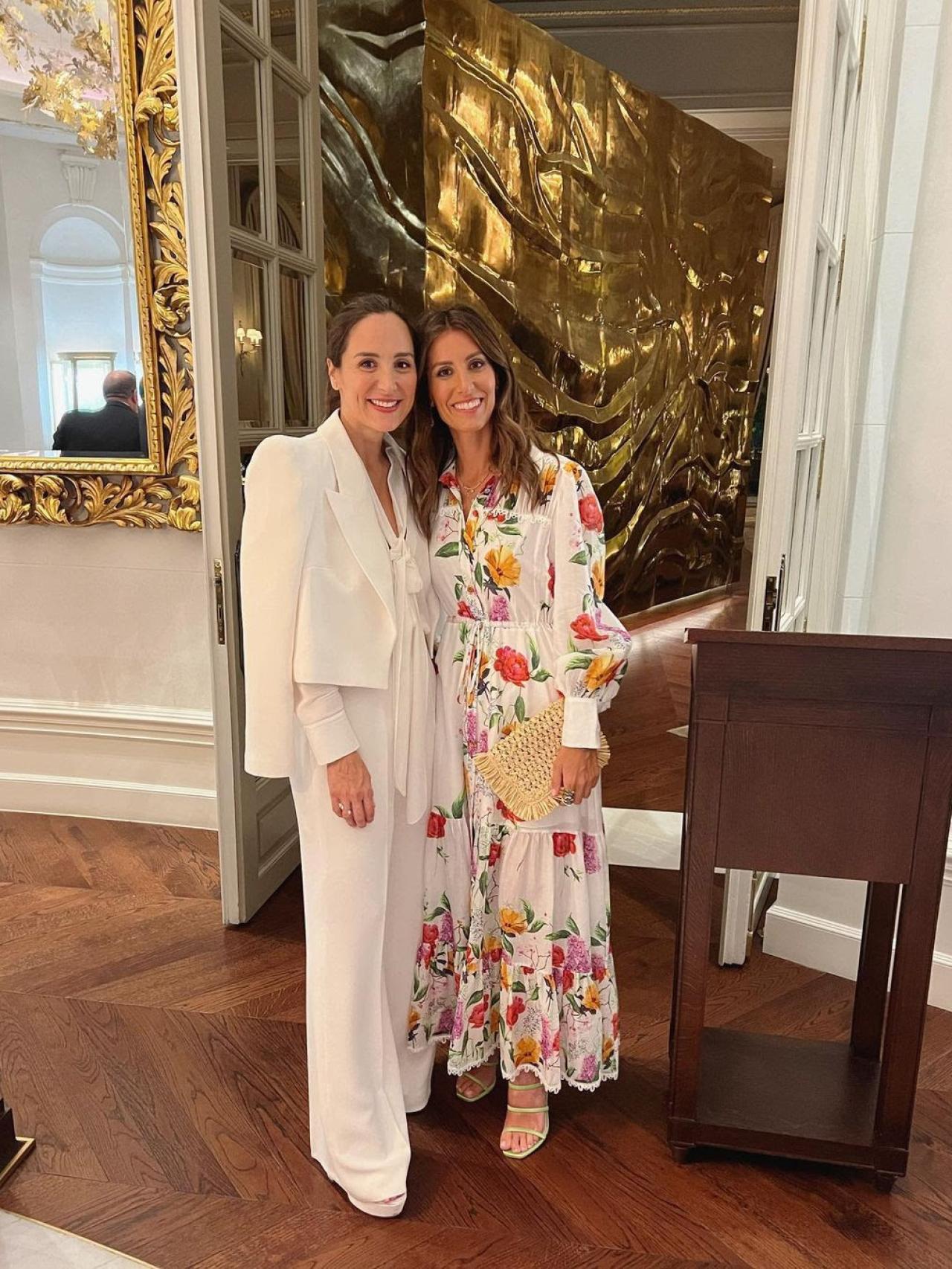 Tamara Falcó y Ana Boyer en la preboda.
