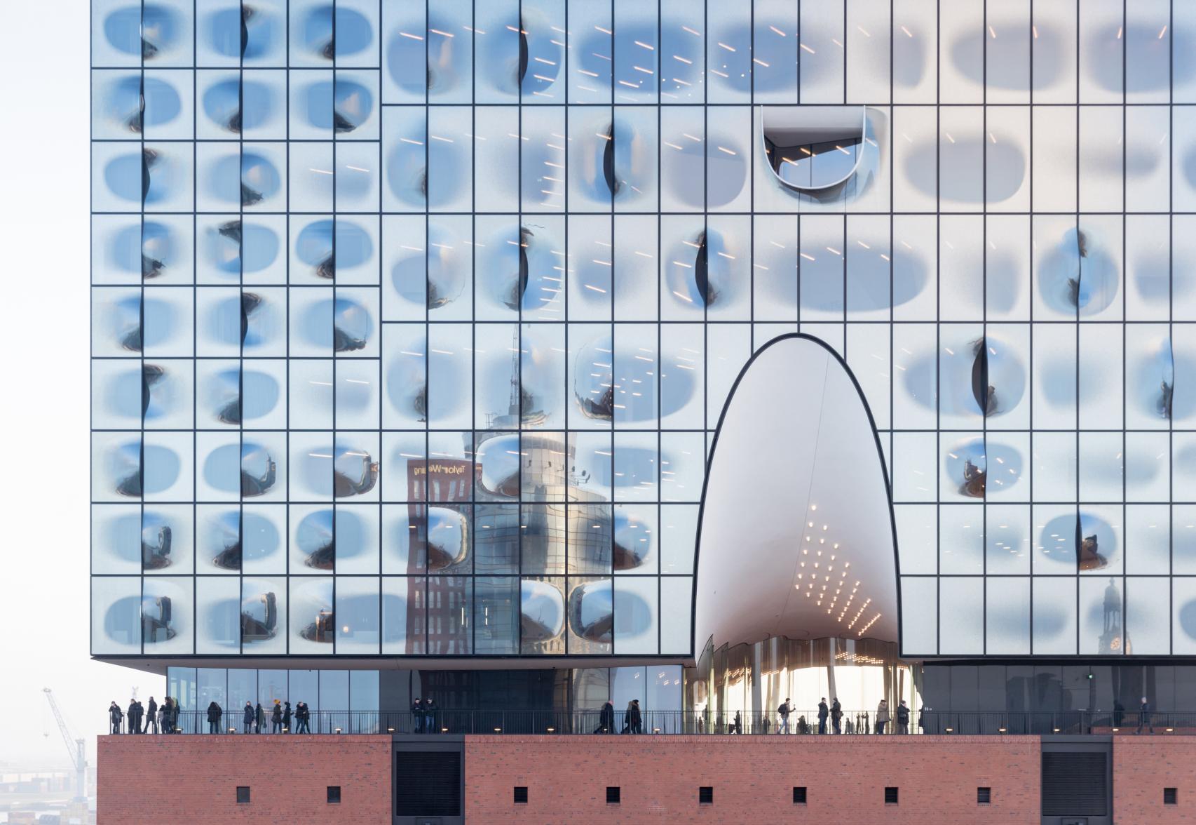 Filarmónica del Elba, Hamburgo, 2001-2016, obra de Herzog & de Meuron. Foto: Iwan Baan