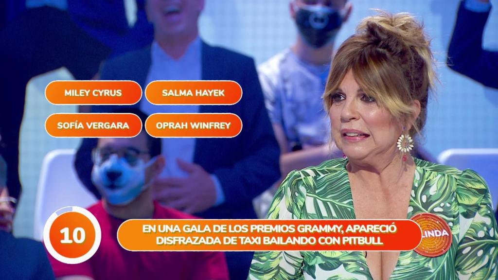 Belinda Washington en 'Pasapalabra'.