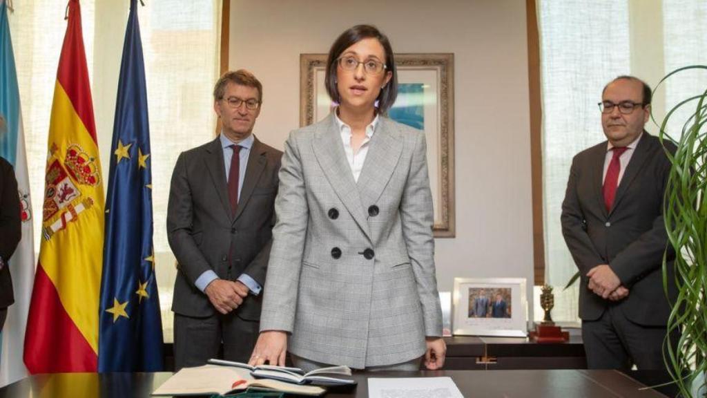 Marta Varela, durante su etapa en la Xunta de Galicia.