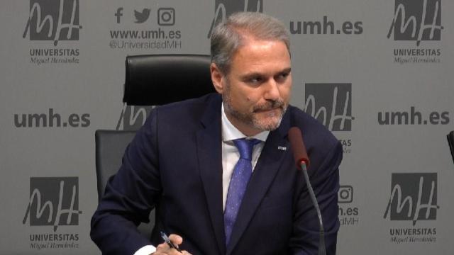 El rector de la UMH.