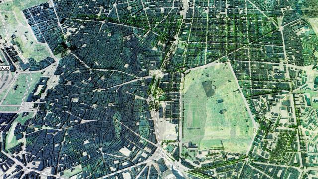 Shadowmap ofrece un mapa en 3D de gran ayuda para buscar sombra