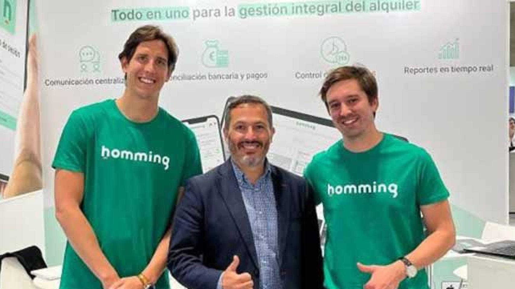 José María Rincon, José María Alfaro y Jorge Montero