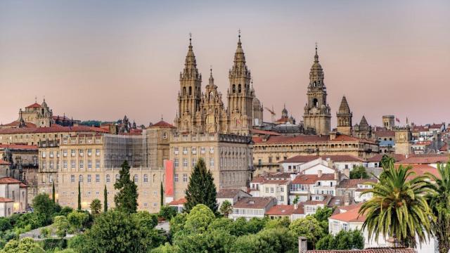 Panorámica de Santiago de Compostela