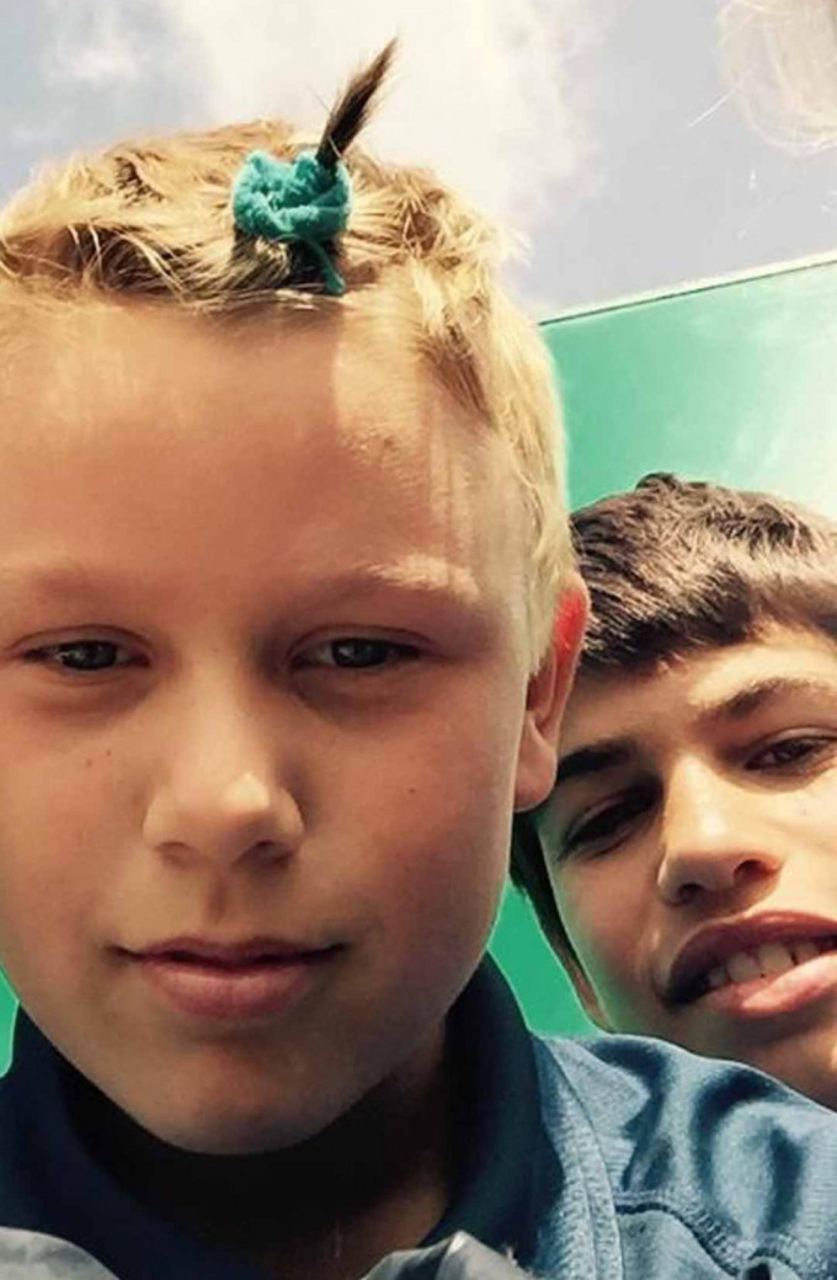 Holger Rune y Carlos Alcaraz, de niños