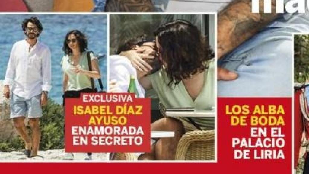 Portada 'Lecturas' del 26 de mayo de 2021 con Ayuso y su pareja en Ibiza.