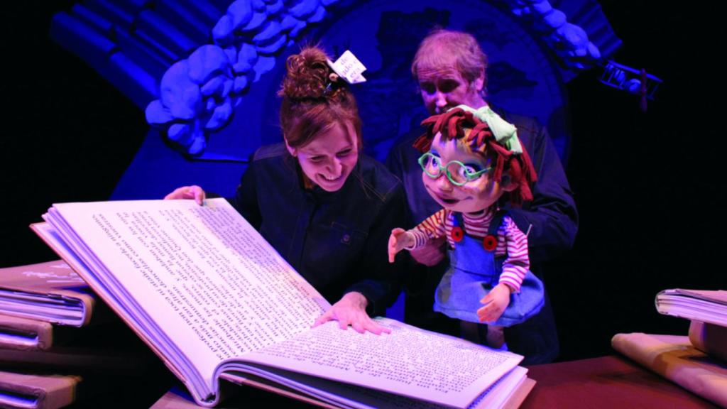 La obra de teatro 'La Biblioteca Imaginaria'