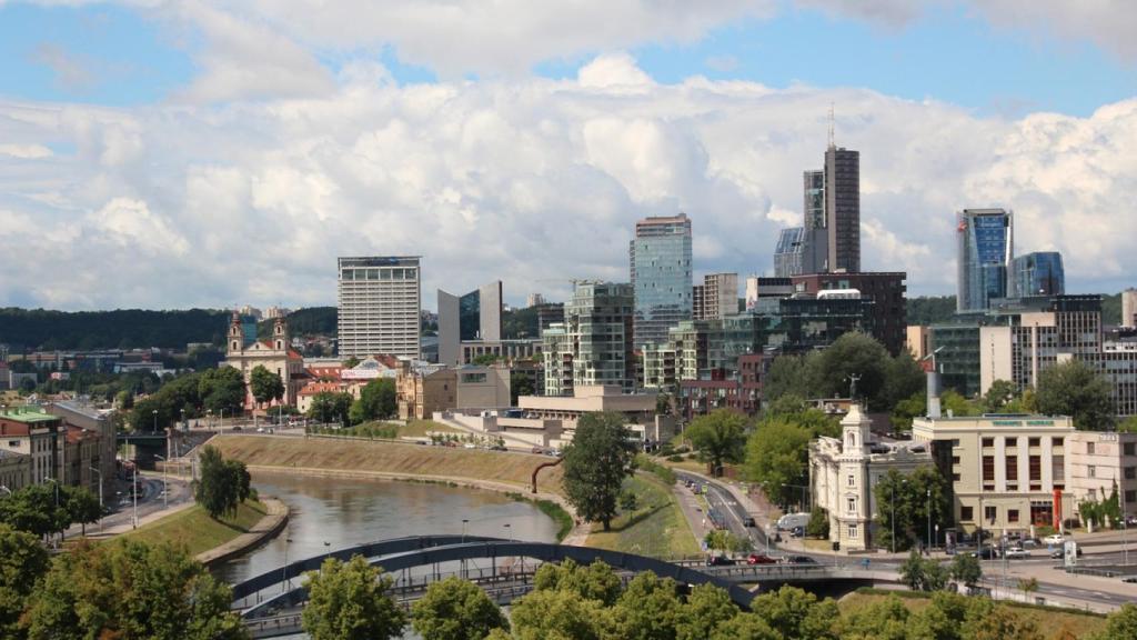 Panorámica de Vilnius.