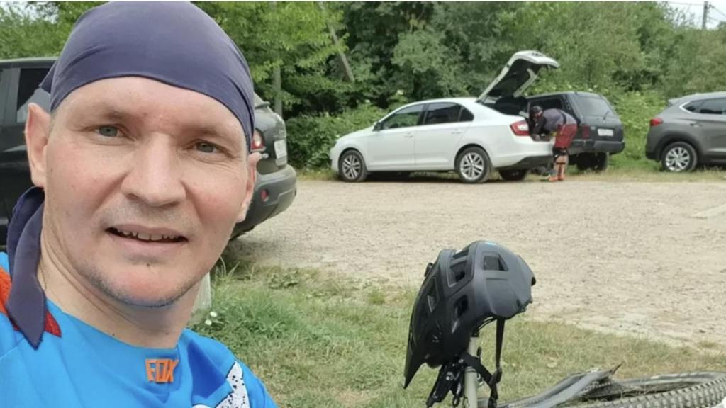 Stanislav Rzhitsky, en una foto publicada en la aplicación Strava.