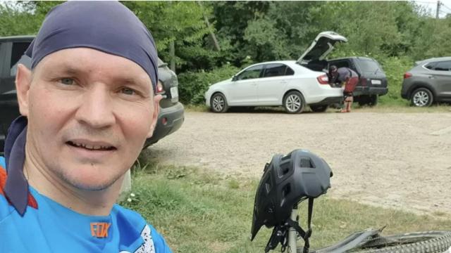 Stanislav Rzhitsky, en una foto publicada en la aplicación Strava.