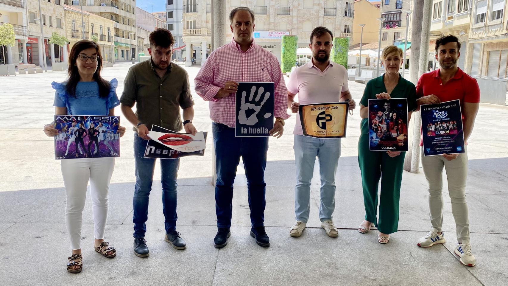 Presentación de las orquestas de las fiestas de Guijuelo en 2023