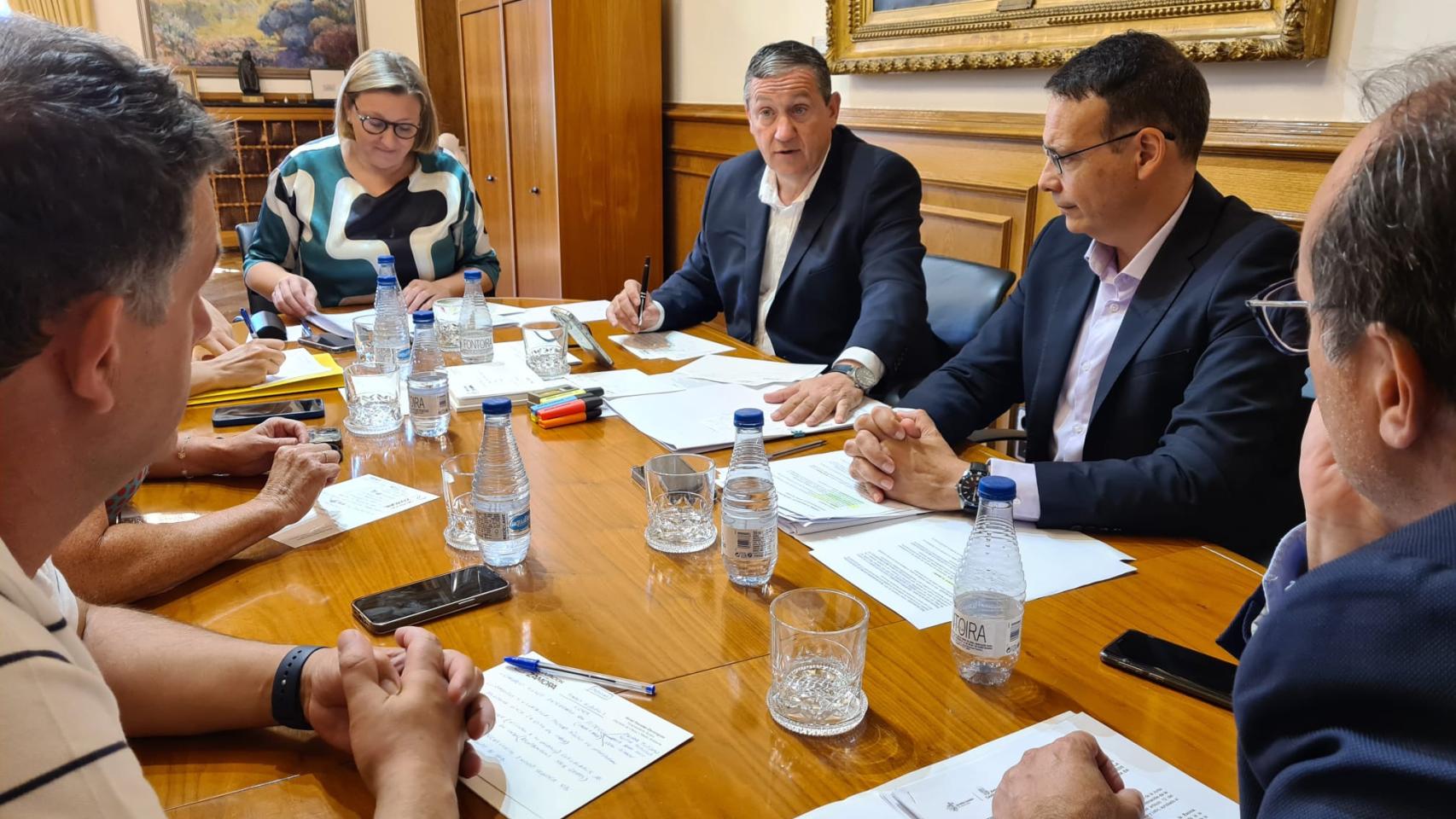 Isabel Blanco y Javier Faúndez en su reunión por la Silver Economy