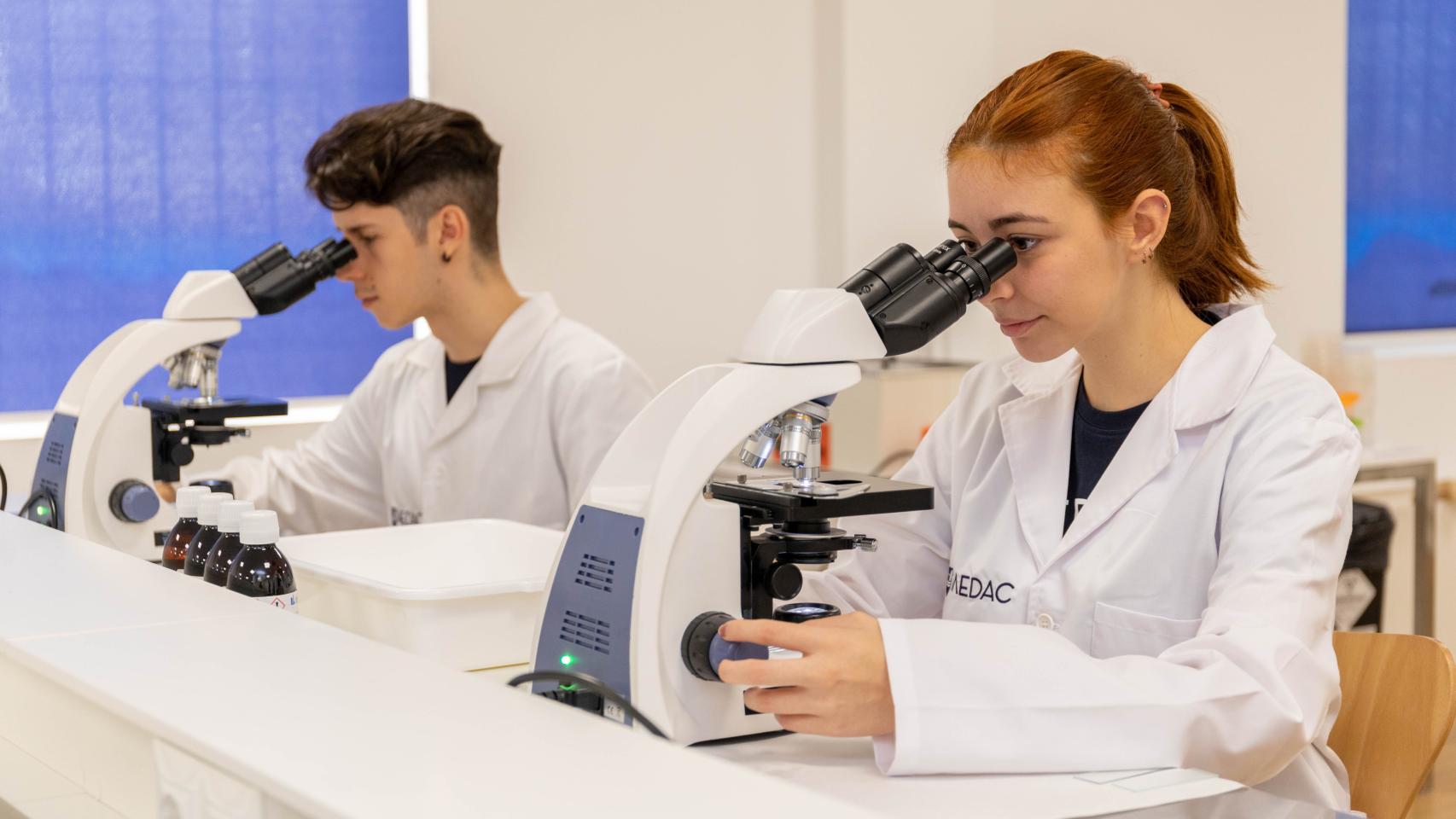 Alumnos de Medac en una de las clases.